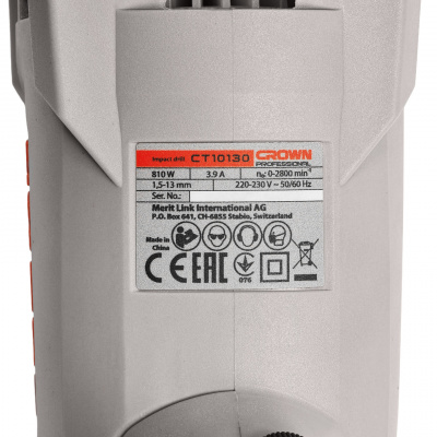 Дрель ударная CROWN CT10130