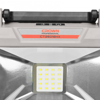 Фонарь-прожектор аккумуляторный CROWN CT26018HX