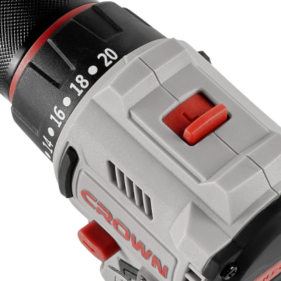 Дрель-шуруповерт аккумуляторная CROWN CT21129HMX-2 BMC