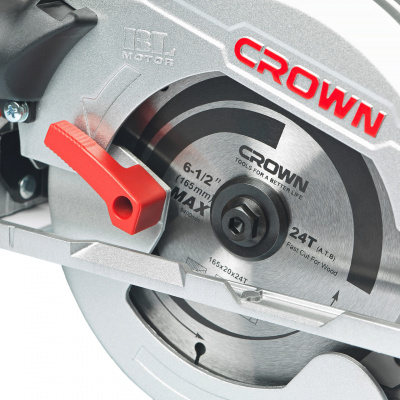 Пила дисковая аккумуляторная BL CROWN CT25002-165HX