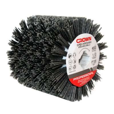 Щетка нейлоновая  CROWN CAQ-N11014120 для щеточной шлифмашины